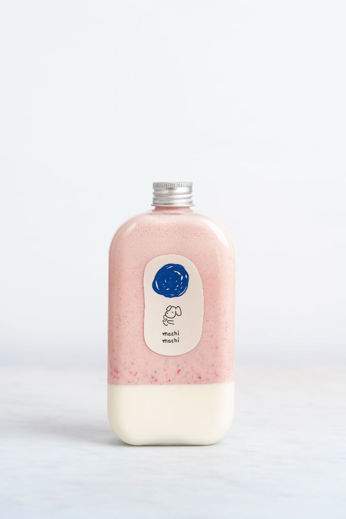 Panna Cotta Strawberry Milk