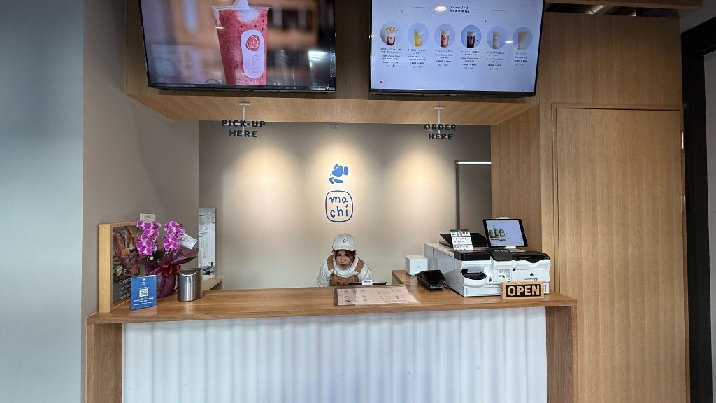Staff at counter